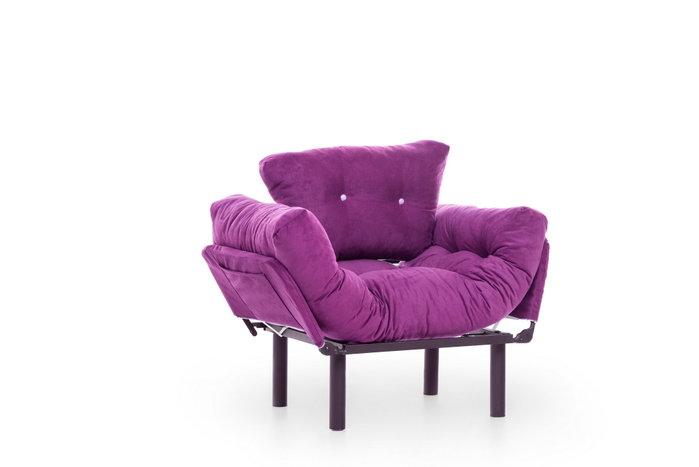 Atelier Del Sofa Nitta Single - Púrpura